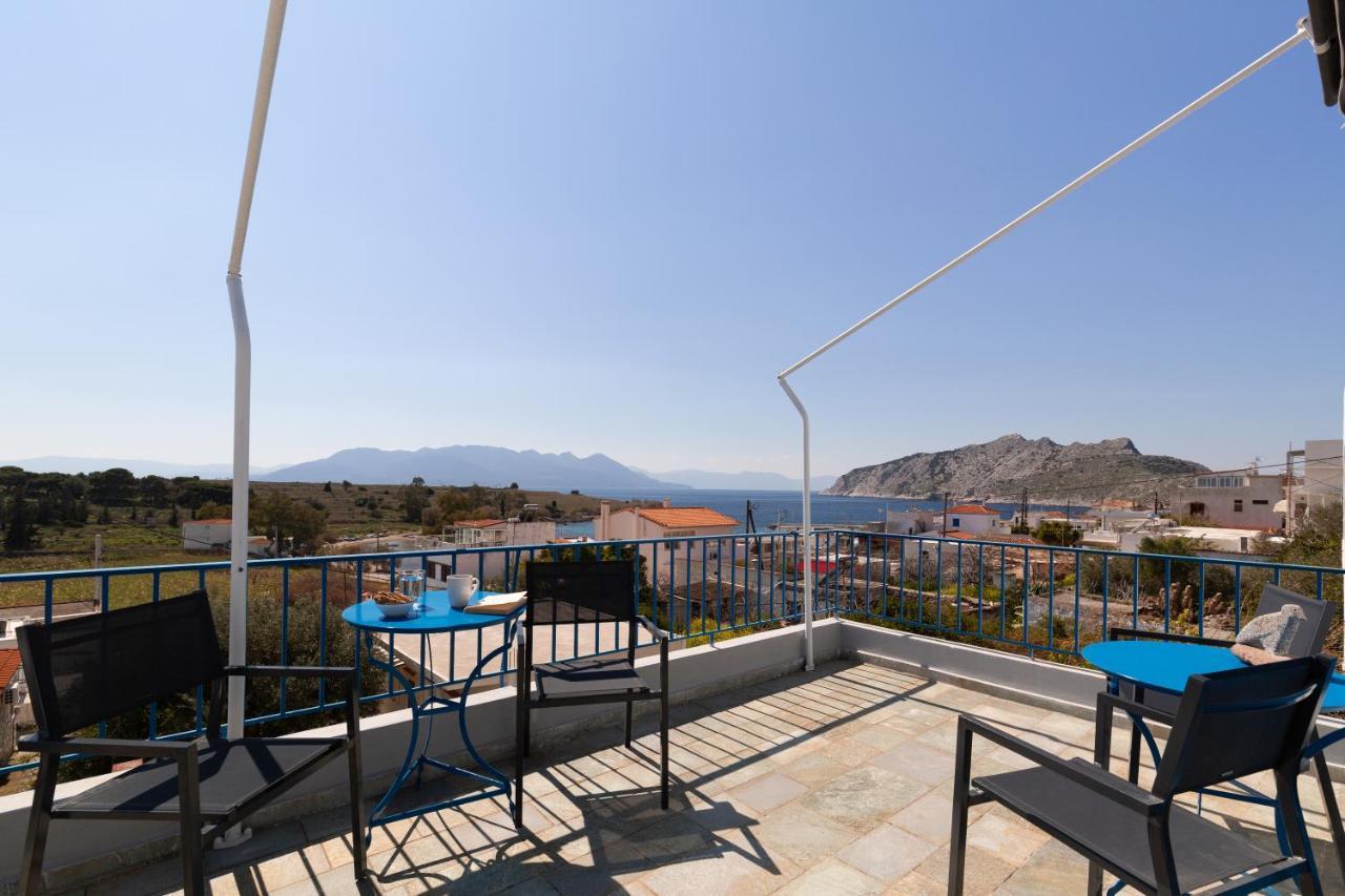 Villa Aeginia 1- Breathtaking Sea View House In Perdika Exterior foto