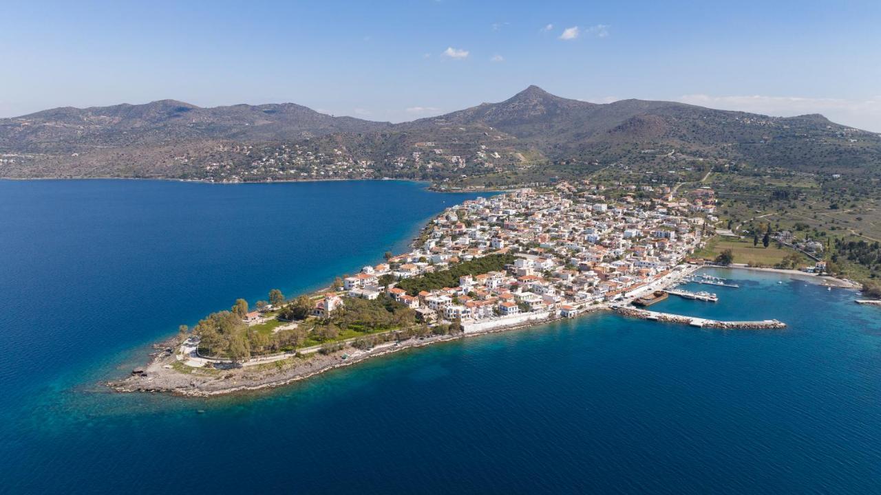 Villa Aeginia 1- Breathtaking Sea View House In Perdika Exterior foto